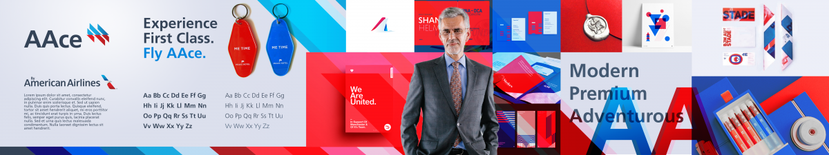 Airline branding stylescape concept 1b