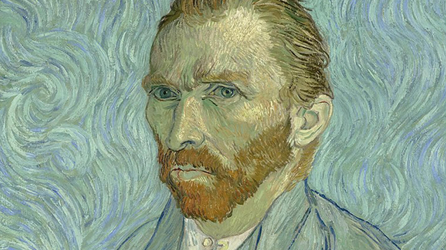 Van Gogh's "Self-Portrait" from the Google Art Project