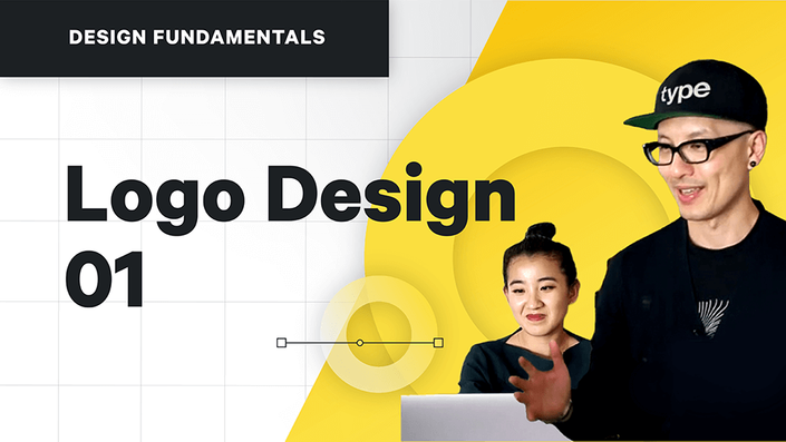 Logo design process with The Futur