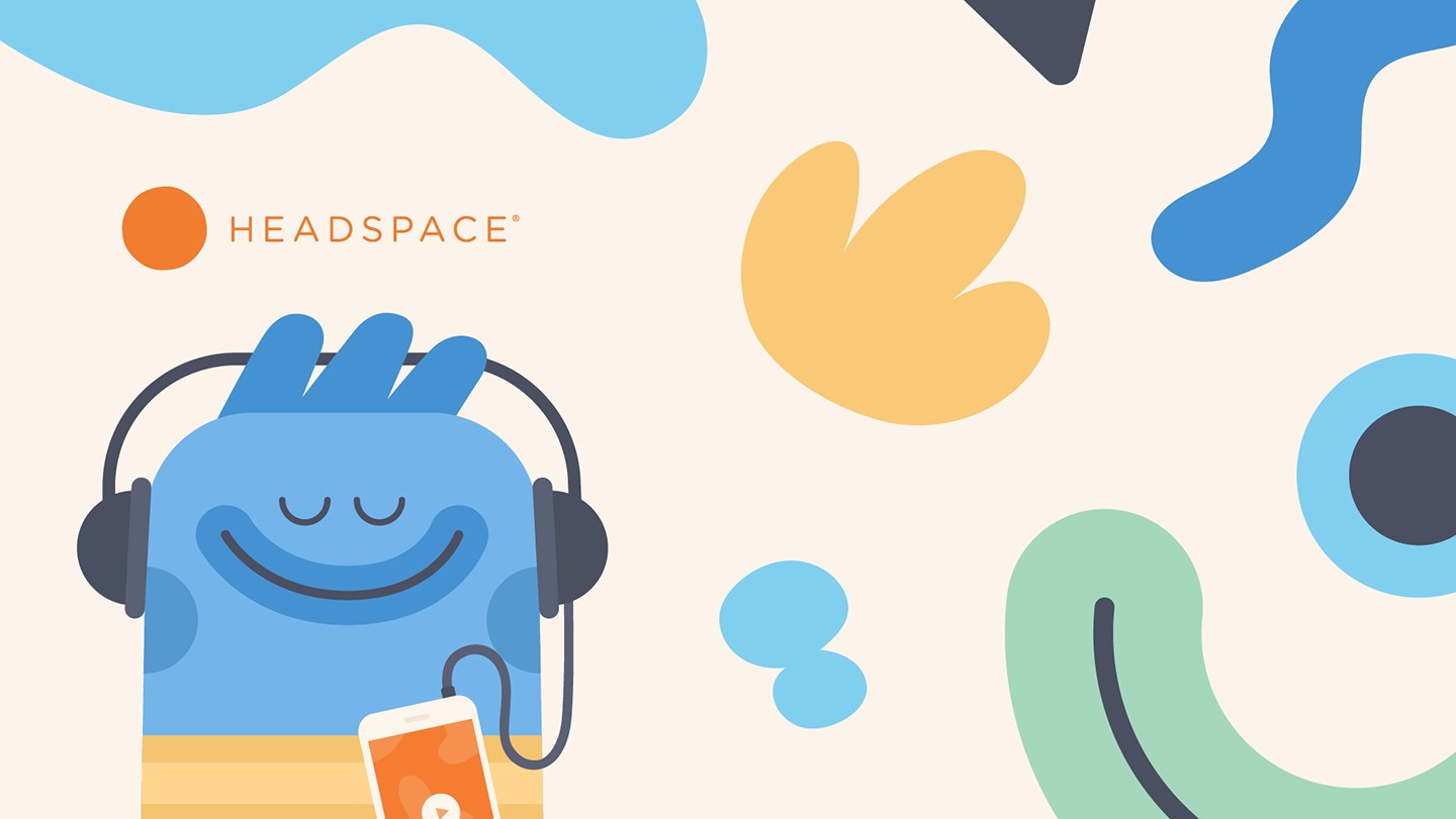 Headspace offers guided meditation to help you relieve stress.
