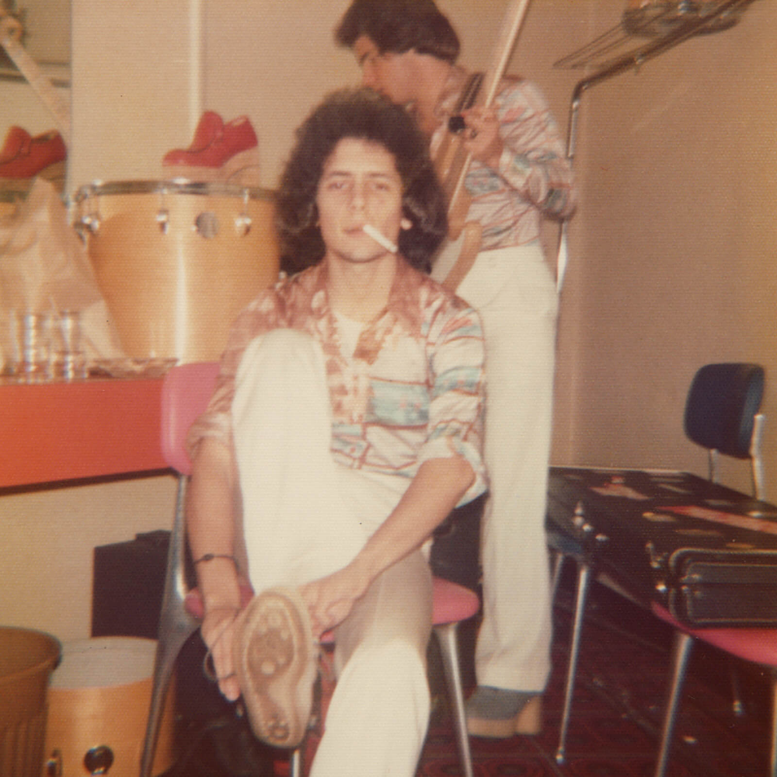 Carlos Segura performing with his band
