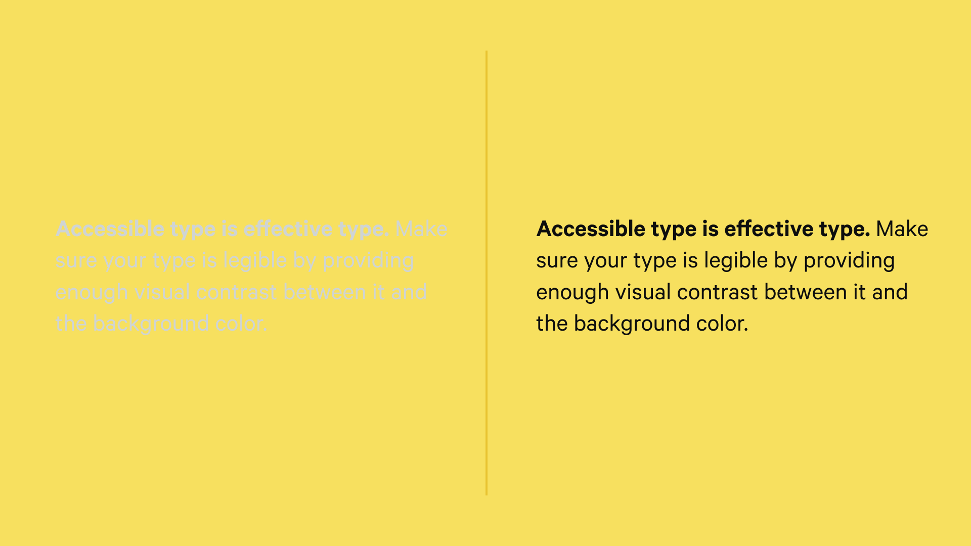 Typography: Ensuring legibility for optimal reading experience.