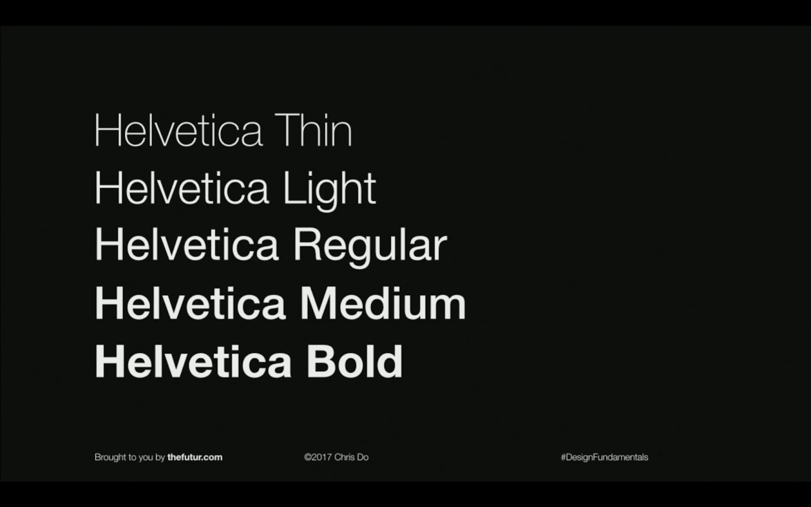 Kerning in action: demonstrating the adjusted spacing between specific letter pairs.