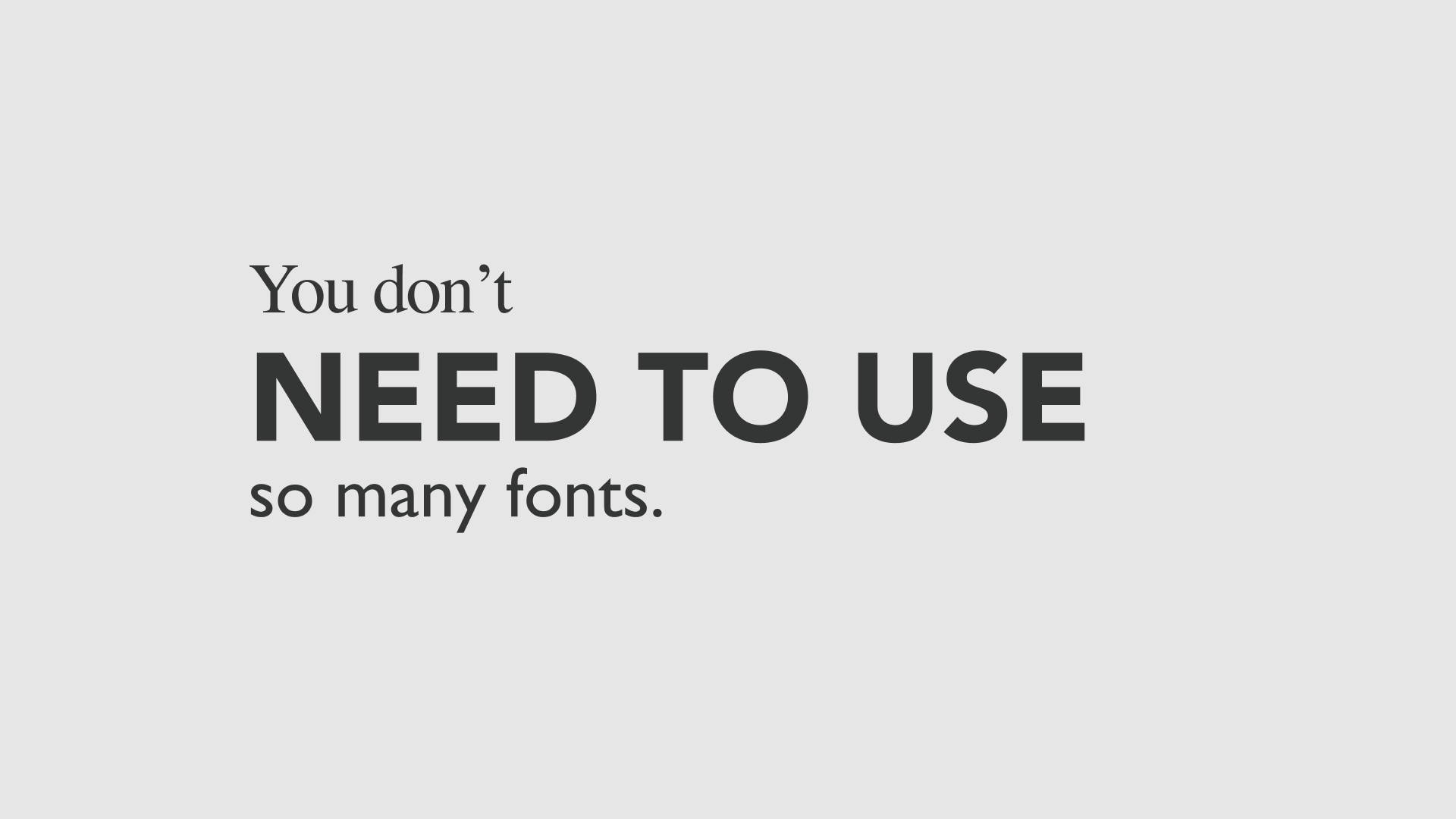 Typography FAQ: Illustration of a cluttered desktop with many fonts.
