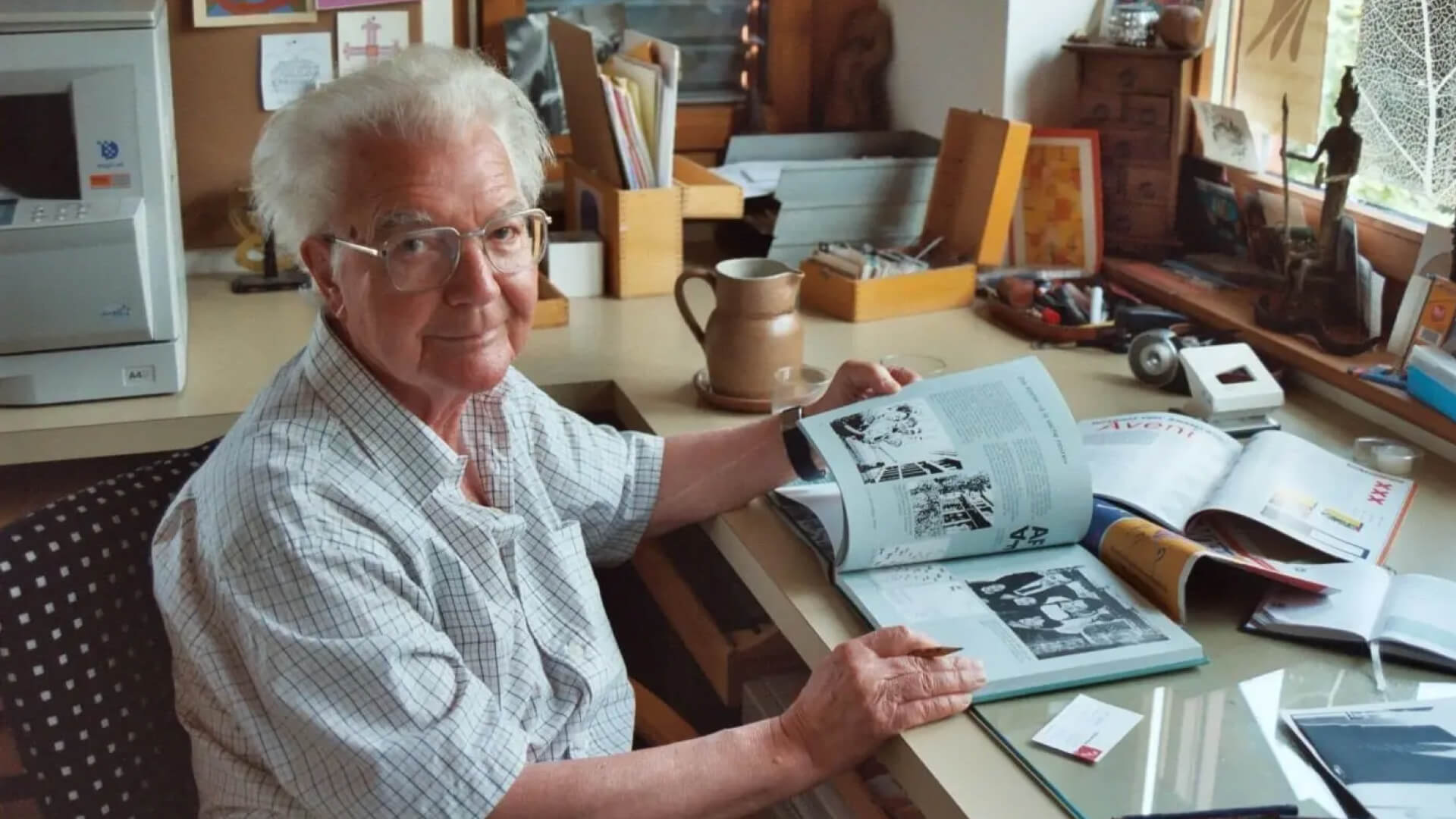 Adrian Frutiger: Renowned typeface designer (Univers, Frutiger).