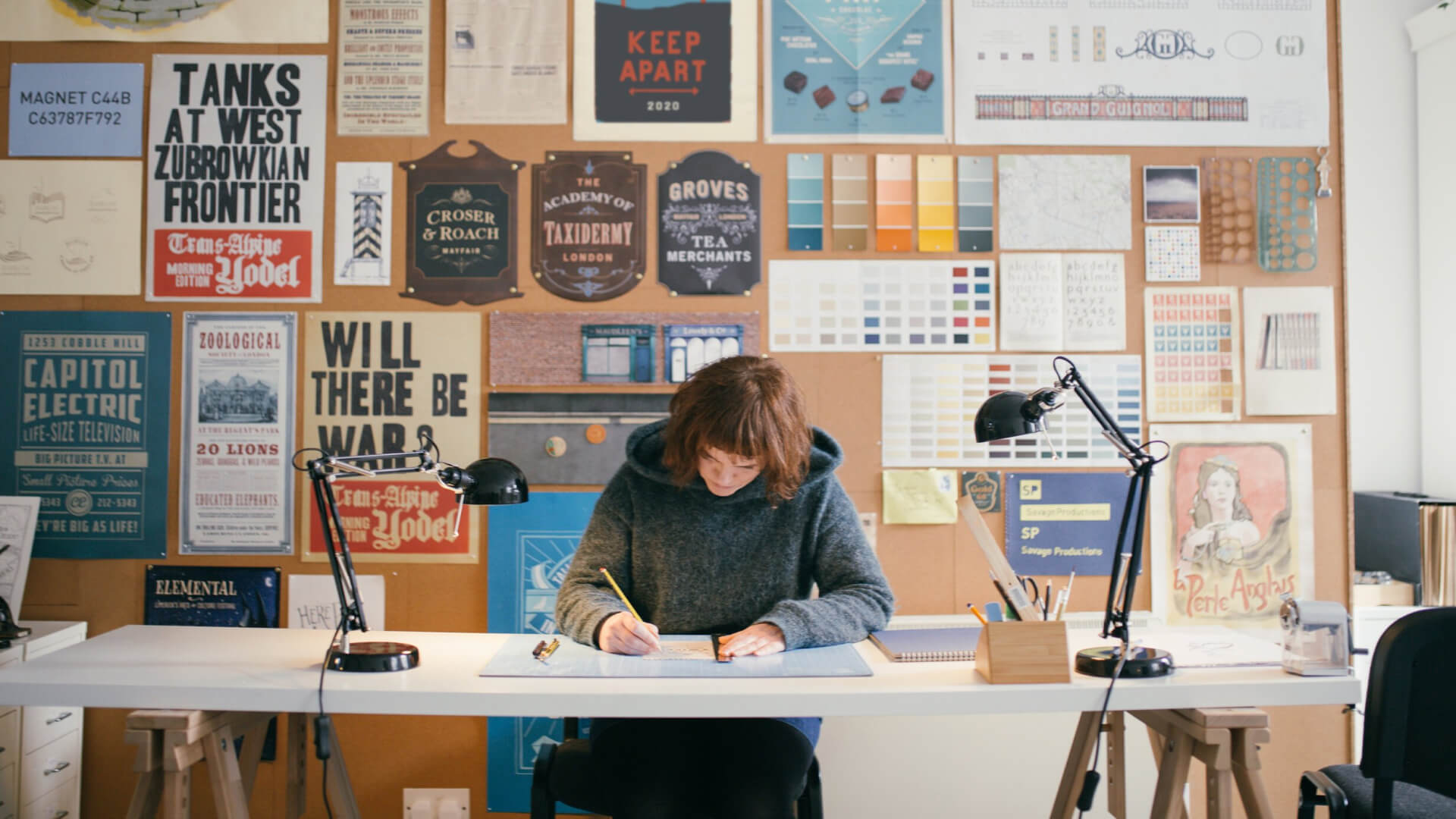 Annie Atkins: Award-winning graphic designer for film.