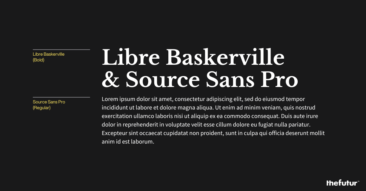 The Top 5 Google Font Pairings for Website Designs - The Futur™