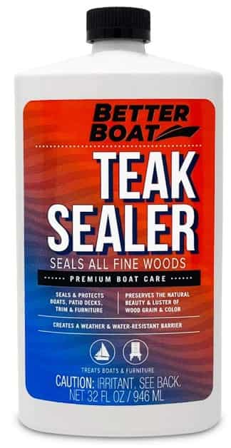 Better Boat Teak Sealer Wax