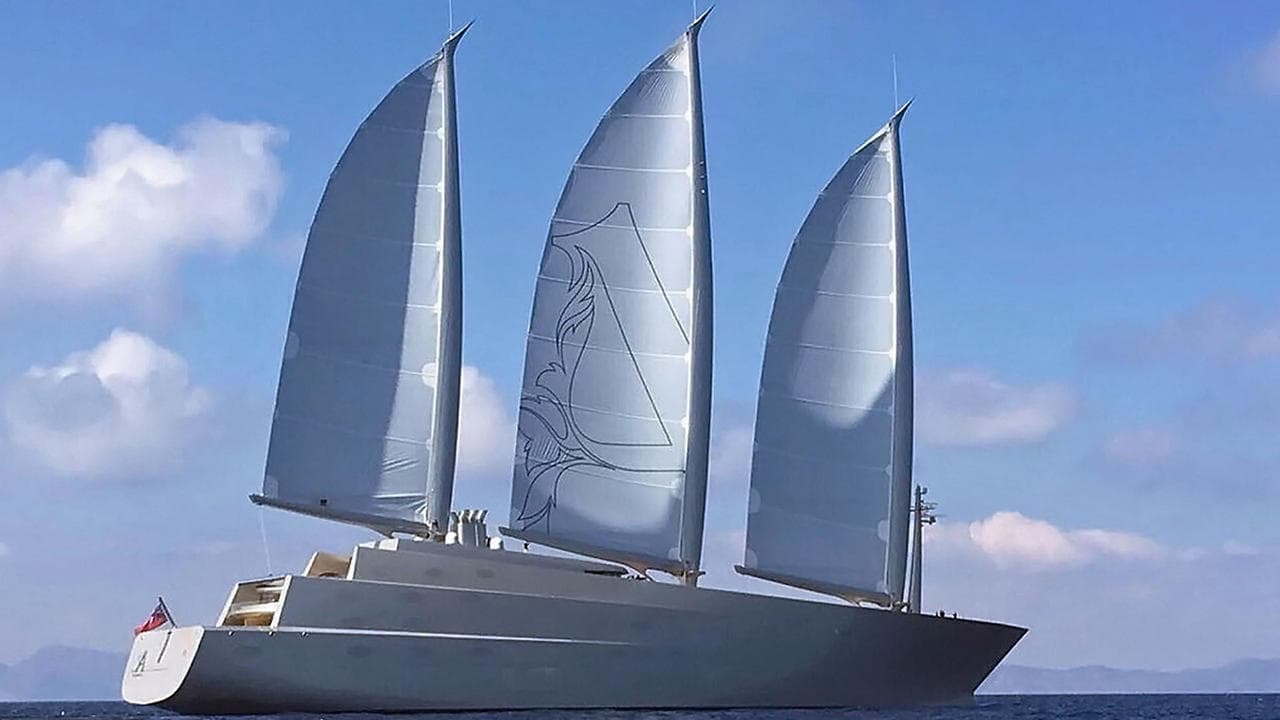 sailing yacht a