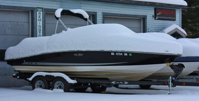 how to keep a boat motor from freezing