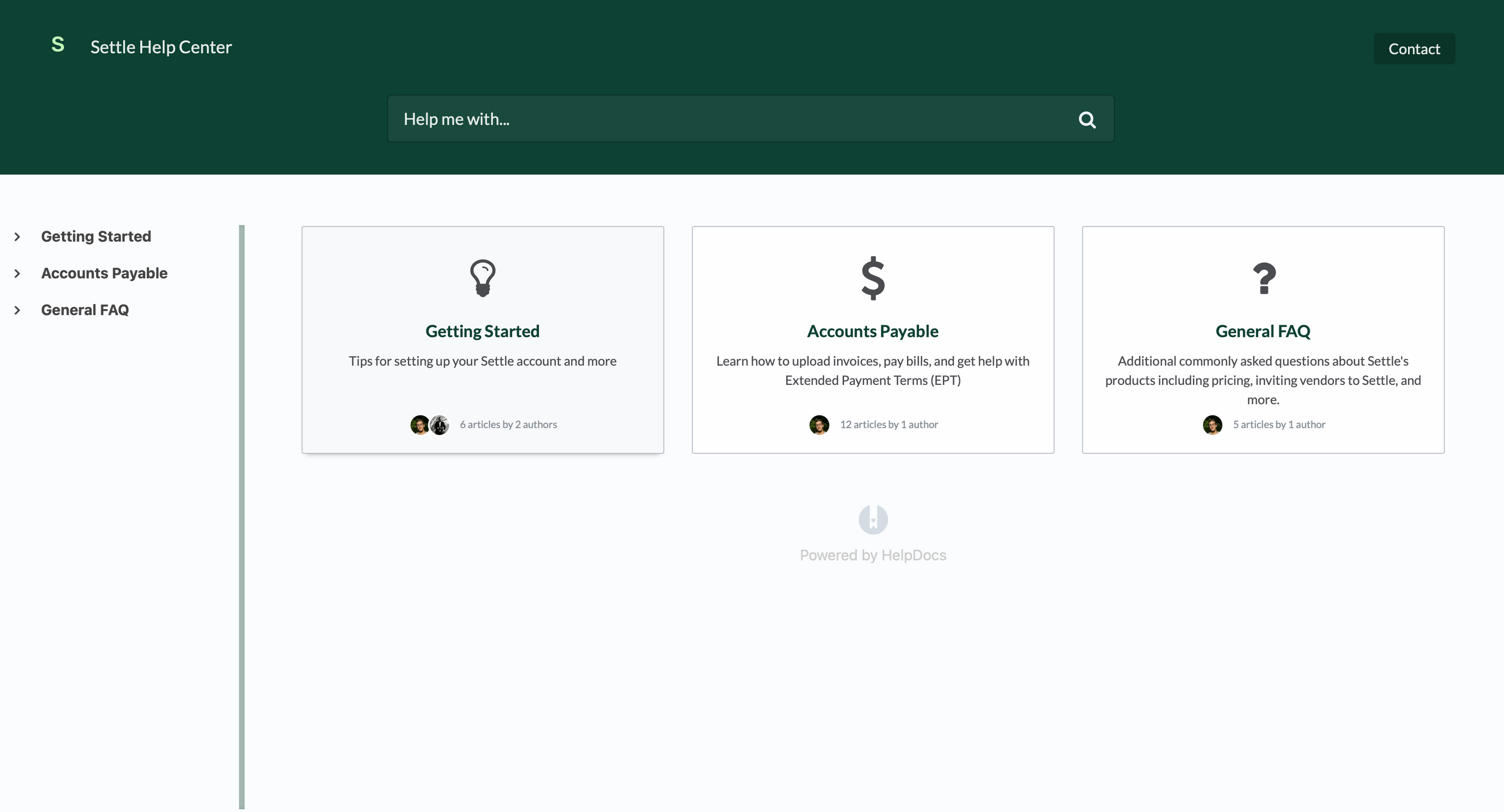 Knowledge Base Software - HelpDocs