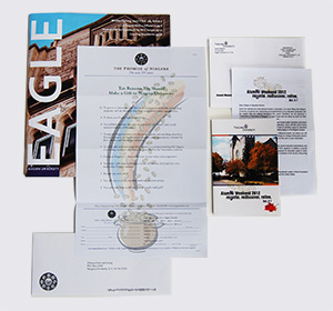 Niagara University Fundraising Direct Mail