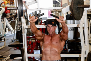 Jim Brown Incline Press Forged Training.