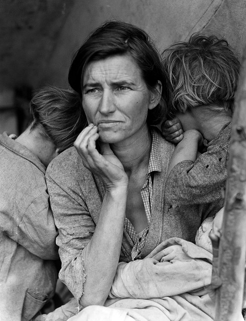 The Great Depression fasting.