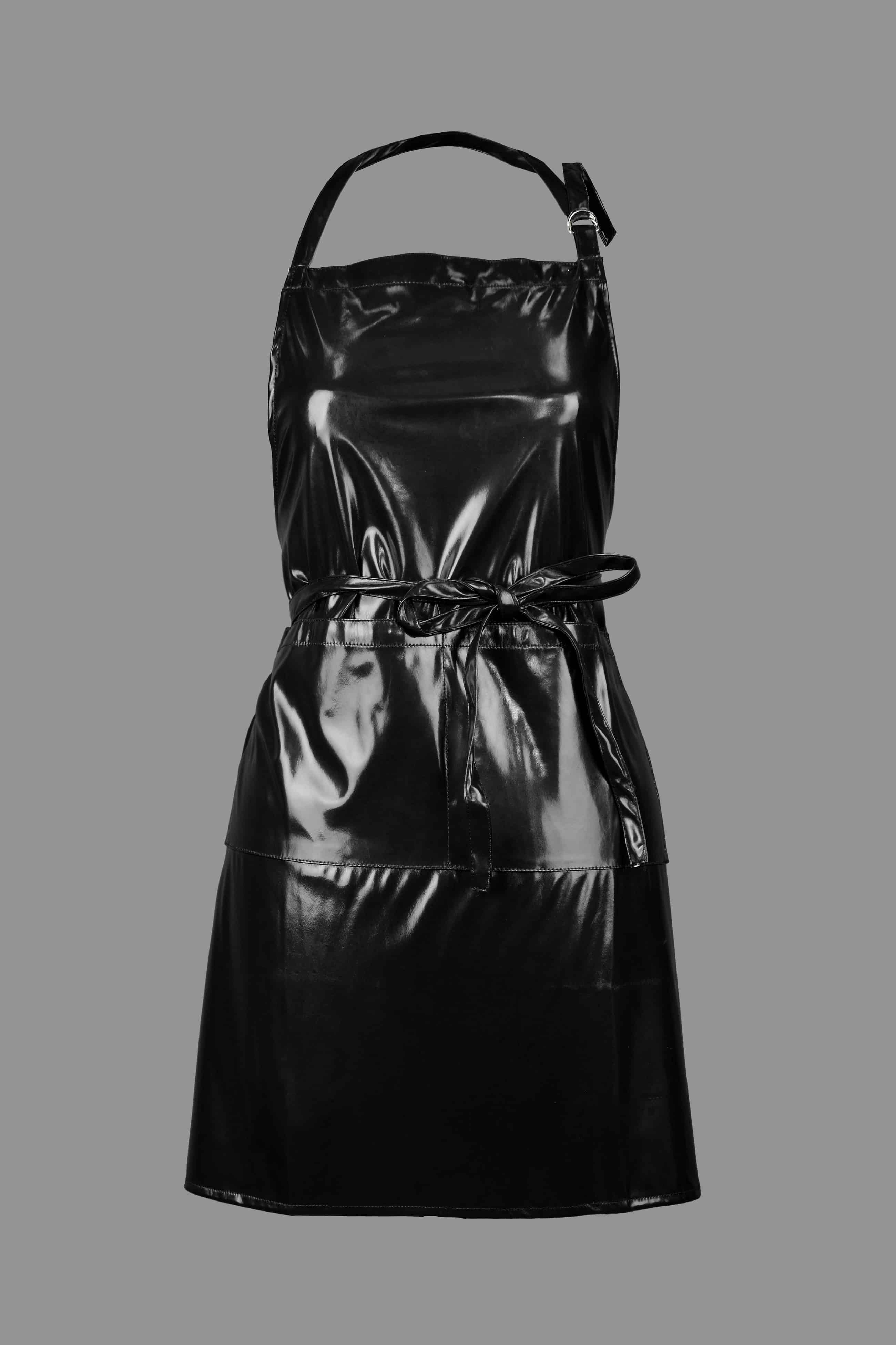 Tablier Imperméable Noir Taille Unique Unisexe - Tablier De Travail Pour Coiffeur, Salon De Beauté Et Cuisine