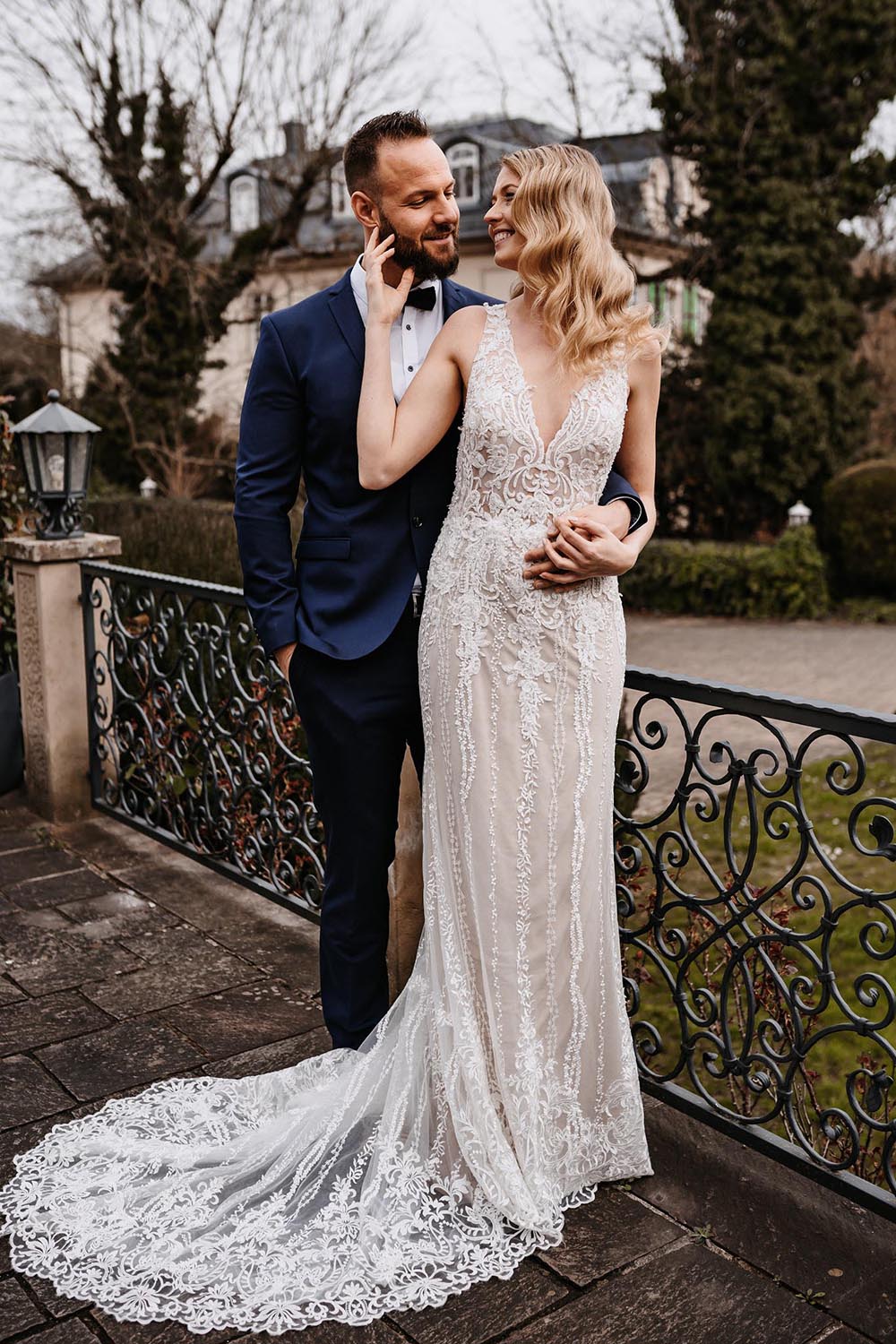 Tisch Dekoration Hochzeit Bordeaux