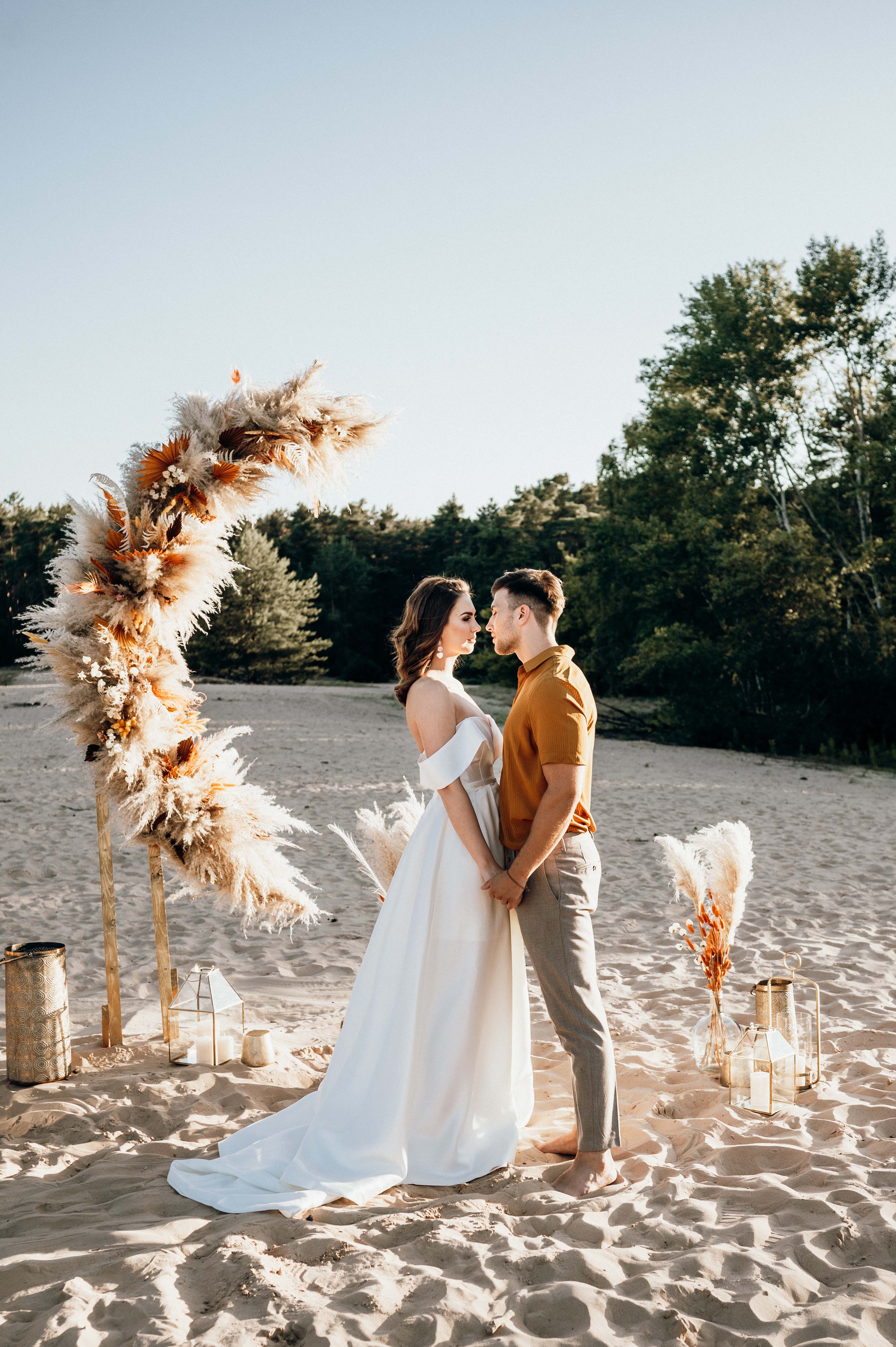 Tisch Dekoration Hochzeit Bordeaux