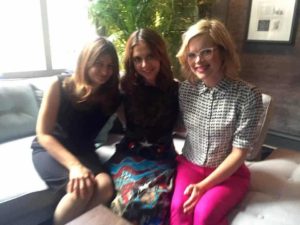Caren Lissner, Bel Powley, and Kara Holden