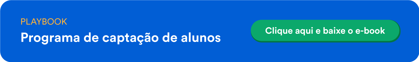 banner - Playbook: programa de captação de alunos