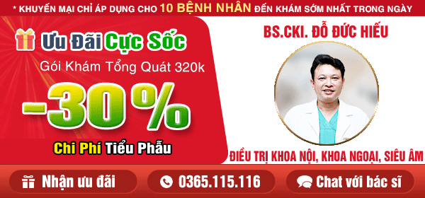 Bác sĩ Hiếu phòng khám Thái Hà tư vấn khám nam khoa