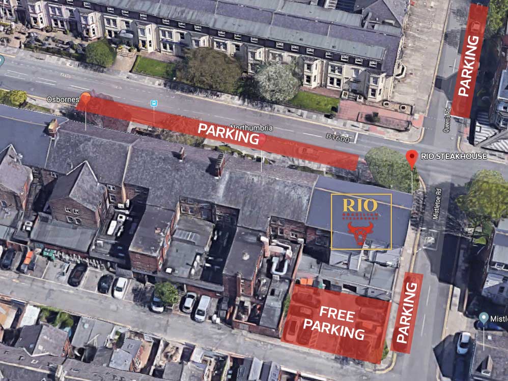 Image showing parking areas for Rio Steakhouse.