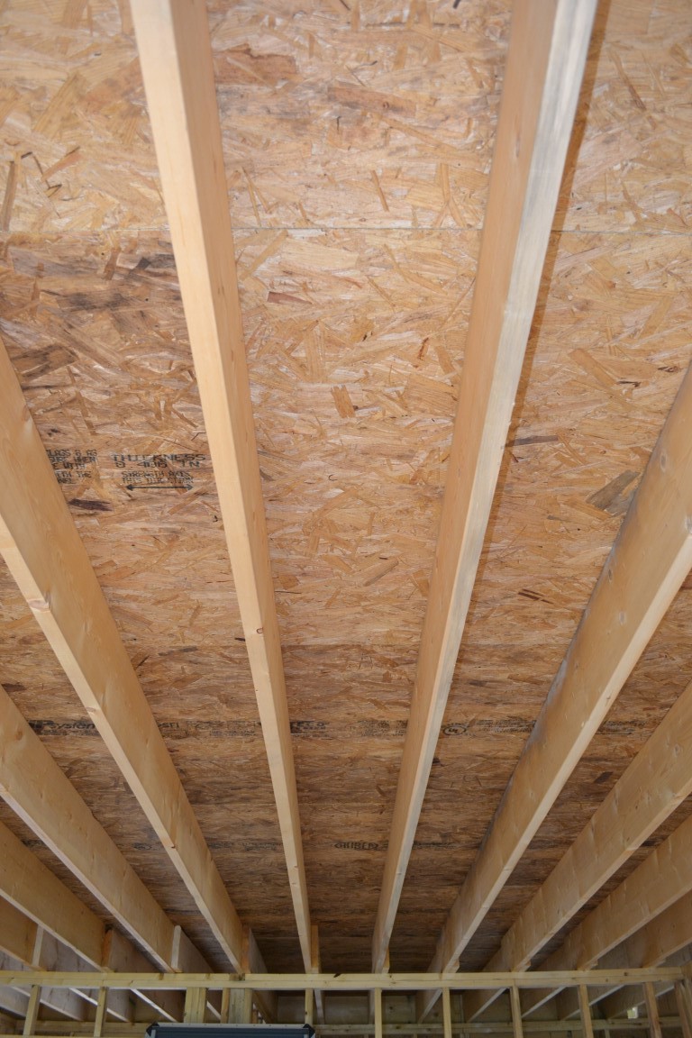 Ceiling Joist Cavity, Air Tight Ceiling Plane