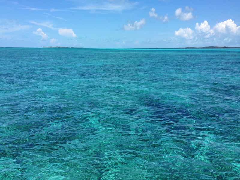 bahamas crystal clear water