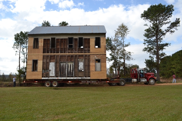 Historic Molette House 1825 on Moving Truck LG Squared, Inc.
