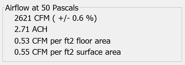 ZIP-R-Sheathing-Blower-Door-Test-Decatur-Georgia-LG-Squared-Inc. Negative Pressure without Spray Foam