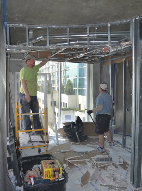Chuck Rose and David Stalker DIY Condo Remodel Renovation LG Squared, Inc. Atlanta 6