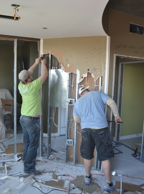 Chuck Rose and David Stalker DIY Condo Remodel Renovation LG Squared, Inc. Atlanta 4