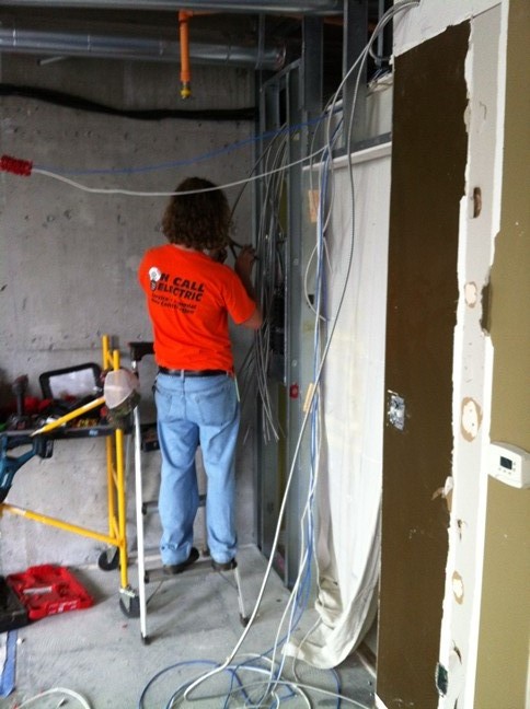 On Call Electric DIY Condo Remodel Renovation LG Squared, Inc. Atlanta