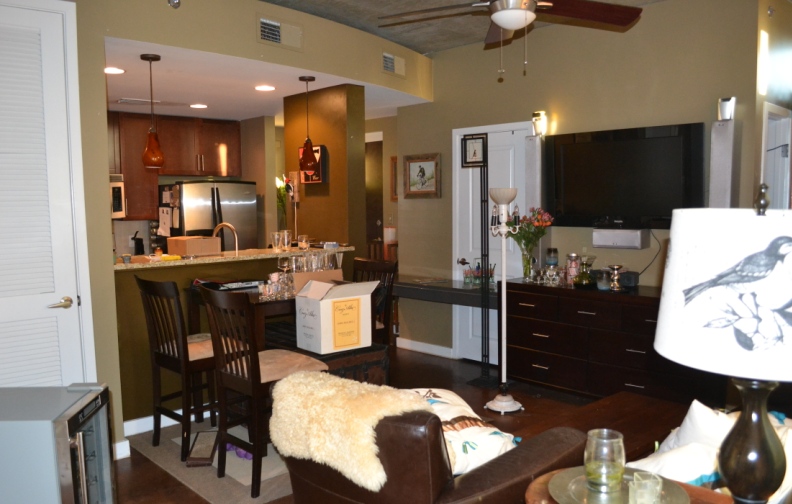 DIY Renovation of Architect's Condo Phase 1 One Design Before 3 LG Squared Inc Jodi Laumer-Giddens