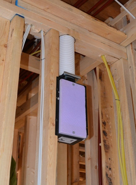 moder proud green home, lg squared inc, architecture, architect, hvac design, installation, construction, serenbe, comfoair 350 ERV
