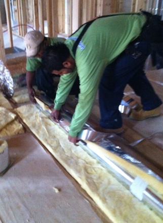 moder proud green home, lg squared inc, architecture, architect, hvac design, installation, construction, serenbe, duct insulation