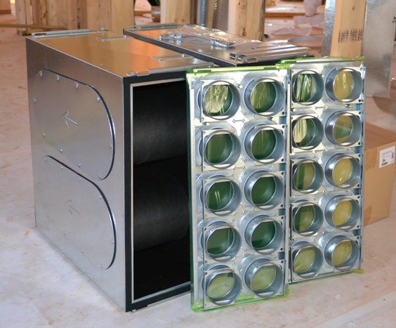 moder proud green home, lg squared inc, architecture, architect, hvac design, installation, construction, serenbe, comfoair 350 ERV
