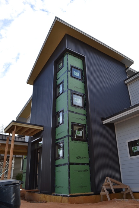 Designing and Building a Perfect Wall Atlanta, Georgia_Cladding Proud Green Home