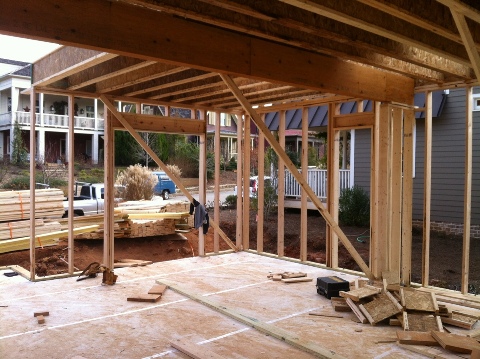 Proud Green Home at Serenbe View of Dining Room