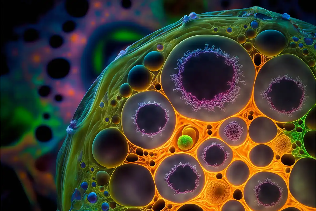 mesenchymal stem cell close up | DVC Stem