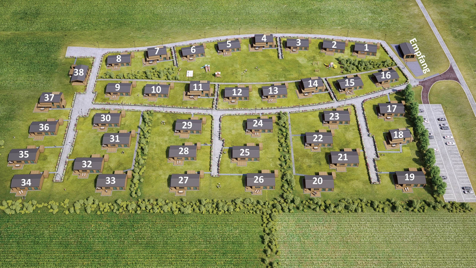 Gud Jard Resort Pellworm - Die Lodge - Ein Haus aus Natur in der Natur