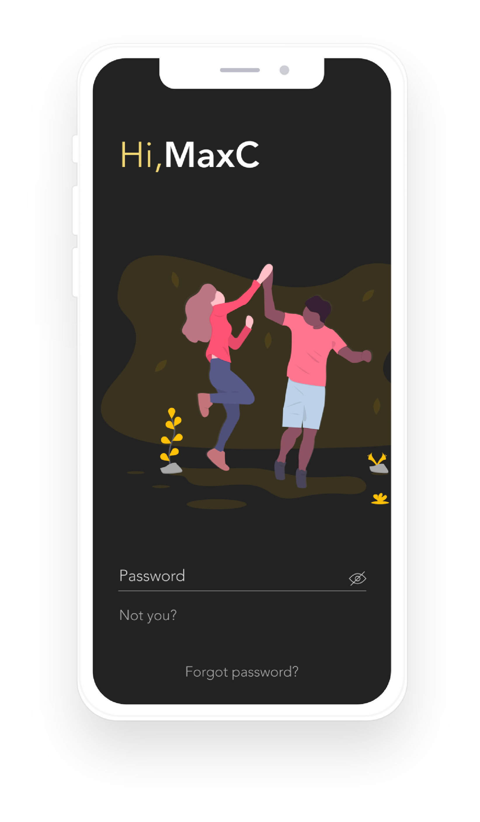 Kotumb onboarding screen mockup