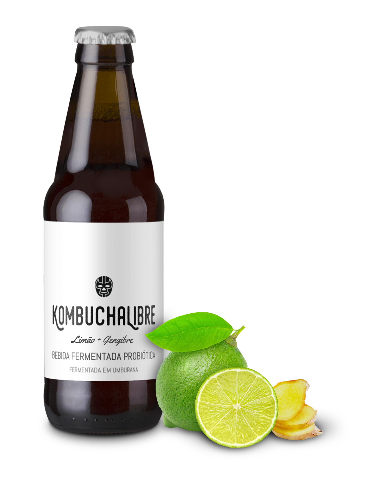 Kombucha Limão & Gengibre