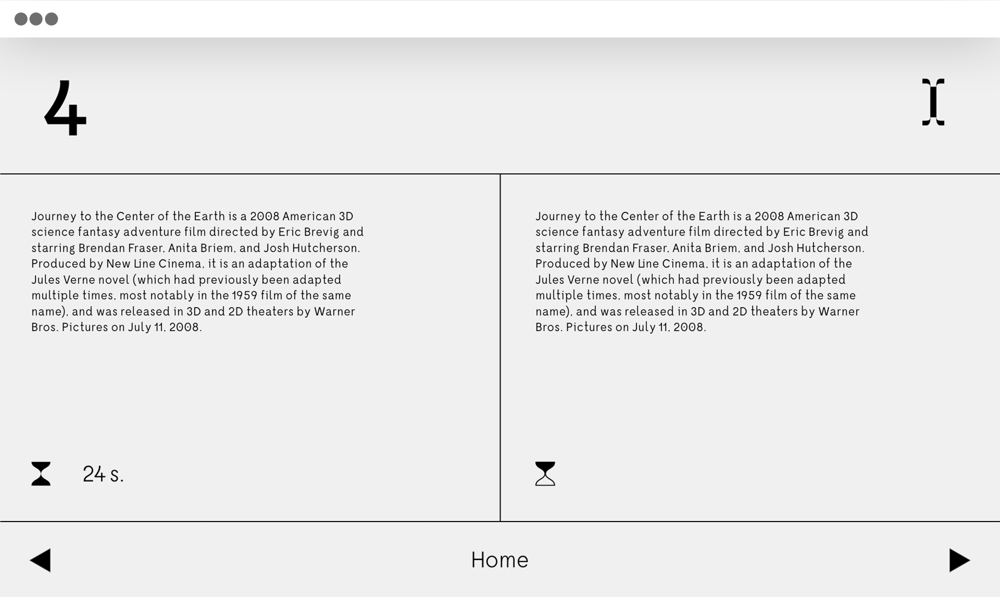 Ceramic web platform, choose between two passages to select the version which works for you.