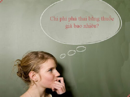 chi phí phá thai bằng thuốc