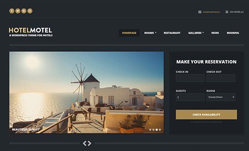 CSS Igniter HotelMotel WordPress Theme CSS Igniter HotelMotel WordPress Theme