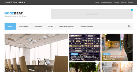 CSS Igniter Noozbeat WordPress Theme CSS Igniter Noozbeat WordPress Theme