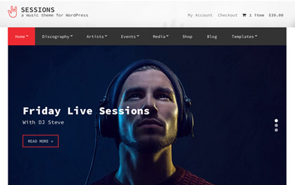CSS Igniter Sessions WordPress Theme CSS Igniter Sessions WordPress Theme