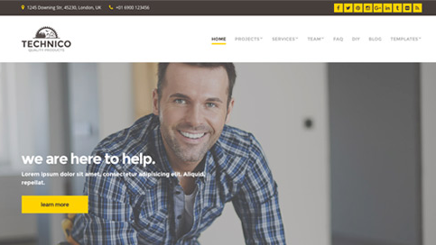 CSS Igniter Technico WordPress Theme