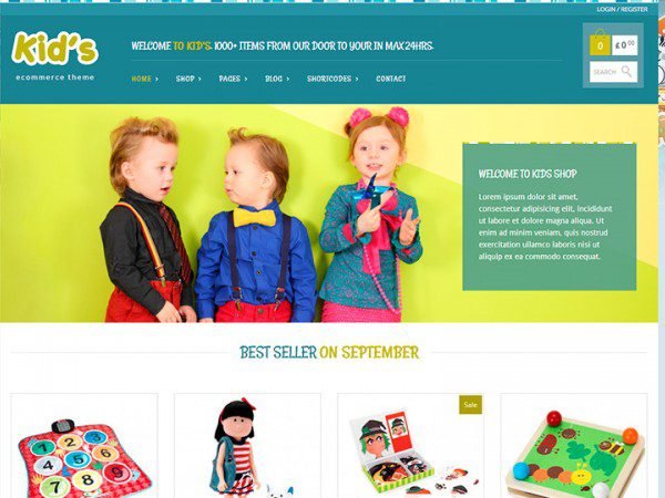 YITH Kidshop Premium WooCommerce Themes YITH Kidshop Premium WooCommerce Themes