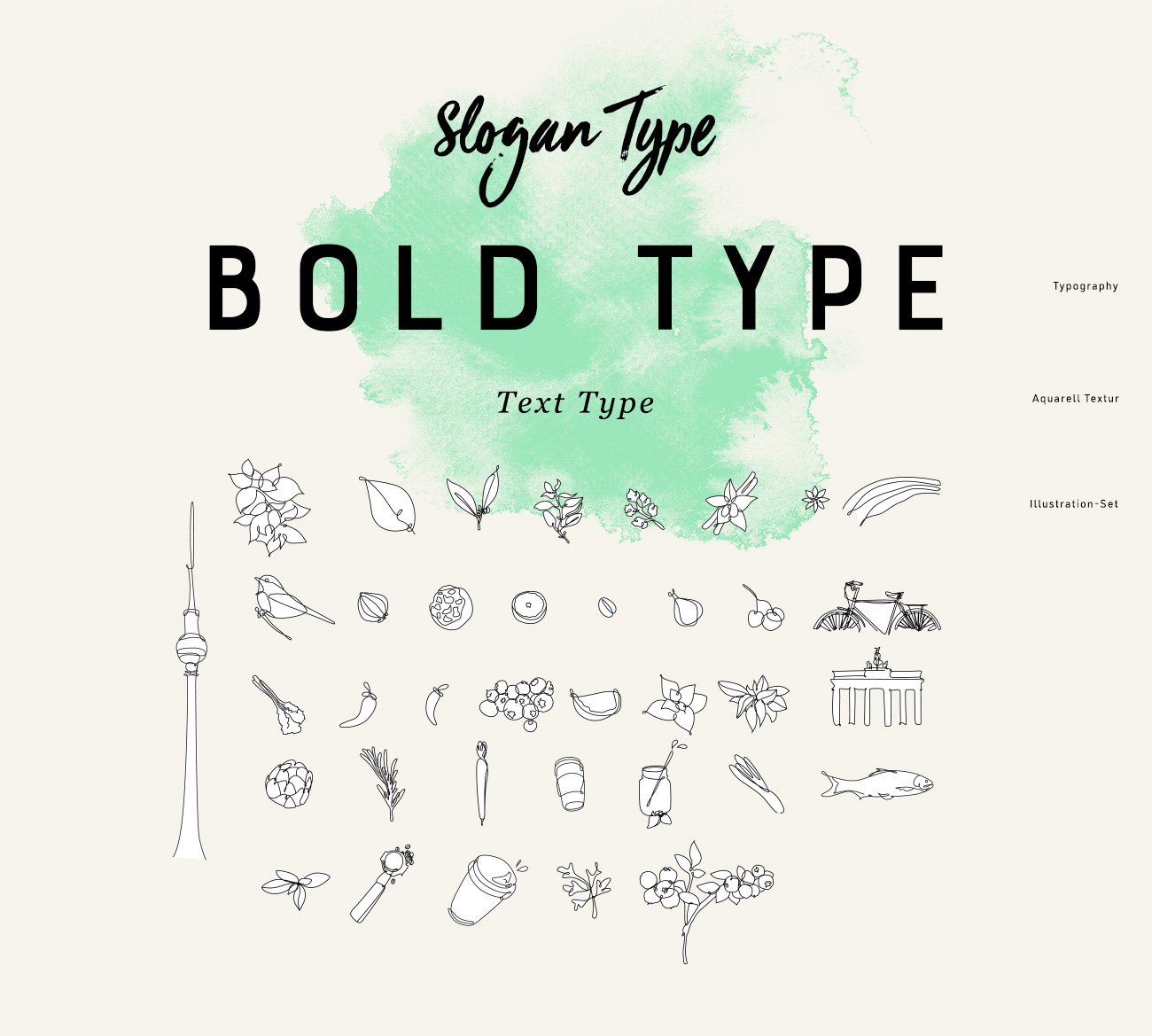 Low Carb Restaurant-Branding Styleguide